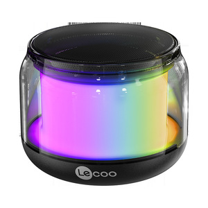 Lenovo LeCoo Portable <b>Speaker</b> With Colorful <b>Led</b> Light Rechargeable Battery Wireless Audio Output - Product Image 5