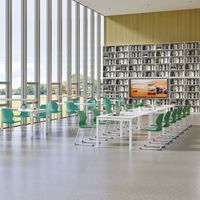 Chaise de bureau empilable en plastique – Design moderne et minimaliste pour conférences, visiteurs, maison, salle à manger, dortoir, siège d'ordinateur et usage commercial