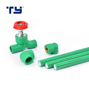 TY Taizhou Trung Quốc Sản Xuất <span class=keywords><strong>Polypropylene</strong></span> Nhựa <span class=keywords><strong>PPR</strong></span> PN2.0MPA Nước Nóng Ánh Sáng Ống - Product Image 5