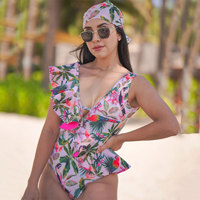 Merk Logo Op Maat Badpak Vrouwen Oem Badpak Hot Sale Custom Print Zwemkleding Rugloze Tweedelige Bikini