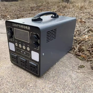 Station d'alimentation solaire portable 1000Wh/1000W avec batterie au lithium, générateur de stockage pour appareils domestiques et port de communication CAN - Product Image 2