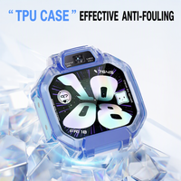 Coque de protection creuse personnalisée en TPU pour Huawei Watch Kids X1 Pro X1, accessoire de montre, cadre de protection respirant et durable