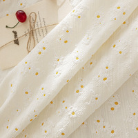 Nappe carrée en polyester brodé Amity nappe de table en coton lin tissu imperméable ménage cuisine