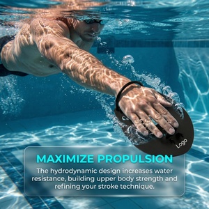 Attrezzatura e Accessori per Nuoto e Immersione Palette da Nuoto con Logo Personalizzato Attrezzatura per Allenamento Sport Acquatici - Product Image 4