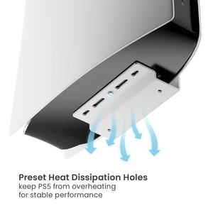 Support Mural PS 5 GMA01-PS02 pour Console de Jeu PlayStation 5 Disque et Digitale avec Support Manette et Casque - Product Image 4