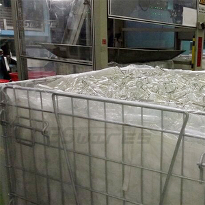 Gabbia Metallica per Stoccaggio Tappi PET, Design Pieghevole, Multilivello, Impilabile, con Telaio in Acciaio Zincato Saldato - Product Image 5