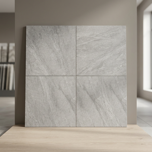 Dalles de carrelage extérieur en porcelaine pleine masse Foshan 20 mm d'épaisseur R11, robustes, effet marbre et granit LGY pour parkings - Product Image 1