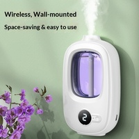 Diffuseur d'aromathérapie, distributeur automatique de parfum, rechargeable, silencieux, à piles, mural, pour la maison, usage commercial, hôtel