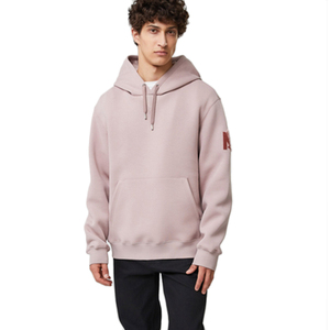 Sweat-shirts unisexes <span class=keywords><strong>RUYI</strong></span> Clothing, doux, surdimensionnés, lourds, avec logo personnalisé, sweat-shirt rose pour homme - Product Image 5