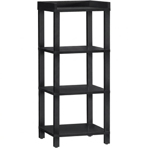 4-tier Eco-Friendly Modern Kitchen & Bathroom <b>Storage</b> <b>Cart</b> with Wheels Custom Size for Hotel Use - Product Image 1