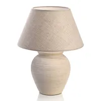 Traditional Cylinder-type Lamp Base, Ceramic Table Lamp