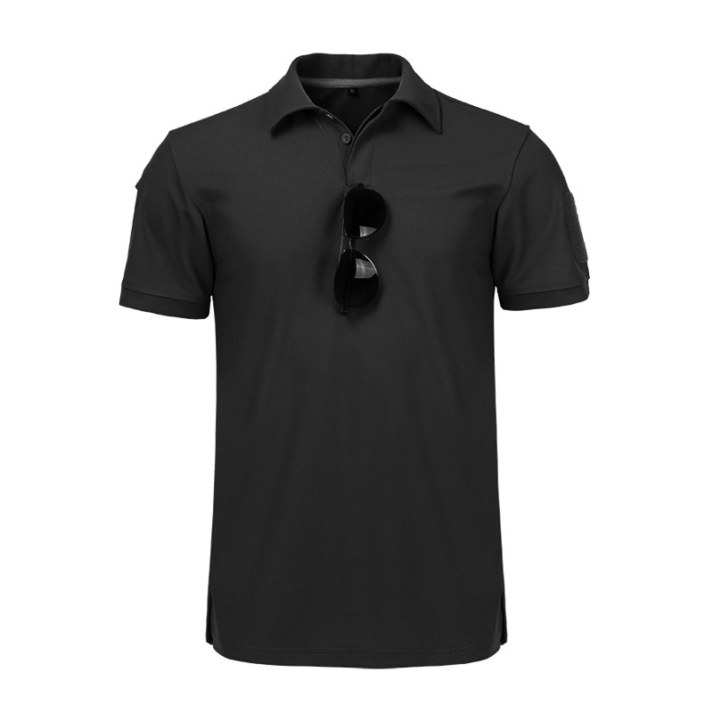 Custom Polo T Shirts Men Cotton High Quality Quick Dry Tactical Polos Short Sleeve Men's Polo Shirts