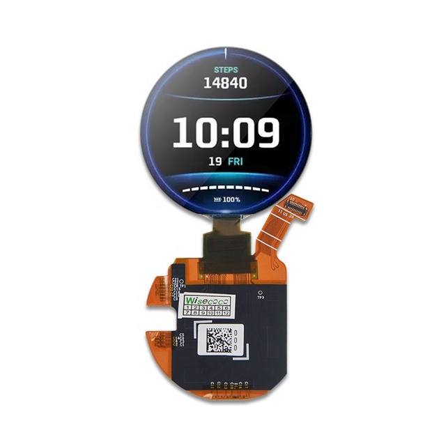 1.39 Inch Micro Round Amoled Screen Ips 454*454 Smart Wearable Smart Home Screen Paper Thin LCD