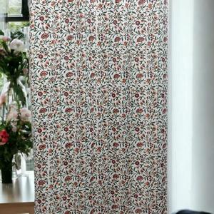 Mantel de algodón puro con estampado de bloque de mano Floral azul y blanco indio, cubierta de mesa de comedor rectangular, mantel hecho a mano - Product Image 6