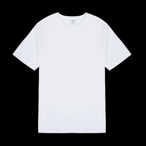 Design Custom Puff logo 100% Cotton Plus Size Black T <b>Shirts</b> for Men Oversized Streetwear Tee Short Sleeve Soft Casual Wear - Product Image 5