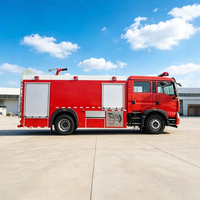Nouveau Camion-citerne de Pompiers et de Secours Robuste 5001-7000L, Réservoir d'Eau et de Mousse, Pompe Haute Pression 150-250 CV, Diesel 4X2, Urgence