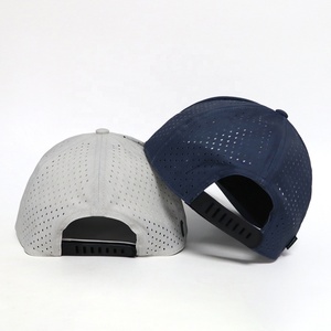 Servizio OEM/ODM, Cappello da Golf Personalizzato con Logo, 6 Pannelli, 100% Poliestere, Snapback, Perforato al Laser, Asciugatura Rapida, Cappellini Sportivi per Vendita all'Ingrosso - Product Image 5