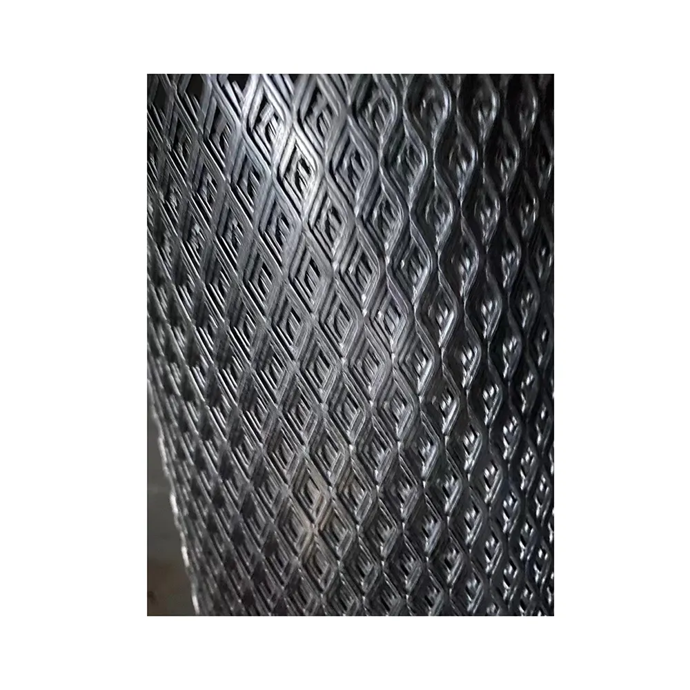 Costruzione di maglia decorativa in acciaio inossidabile con foro piccolo in metallo a forma di diamante maglia con filtro dell'aria in maglia metallica espansa