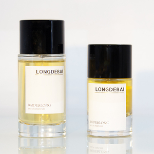 Botella de Perfume de Vidrio Transparente Cilíndrica de Lujo con Diseño Personalizado, 30ml 50ml 100ml, Botella de Perfume Redonda Vacía con Tapa Negra - Product Image 4