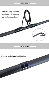 Cần câu cá biển, cần câu cá biển chuyên dụng, cần câu cá biển chuyên dụng chuyên dụng cho câu cá bằng cần câu tay - Product Image 4