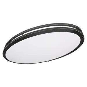 Worbest Trung Quốc nhà máy trực tiếp bán 32inch LED Flush núi 3cct có thể điều chỉnh cho phòng ngủ phòng khách màu đen LED trần ánh sáng