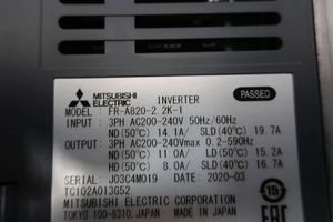 Convertidor de Frecuencia PLC FR-A820-22K-1, Alimentación Trifásica FR-A820-22K-1 - Product Image 4