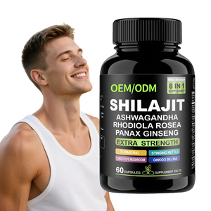 Capsule di Estratto Puro di Shilajit dell'Himalaya, Integratore Naturale a Base di Erbe con Supporto Antiossidante ed Energetico per Adulti, Certificato GMP - Product Image 1