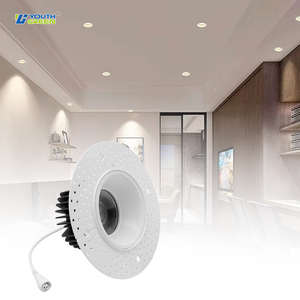 Plafonnier encastré commercial sans cadre homologué ETL, LED 4 pouces 15W IP54 étanche, dimmable, 5CCT, <span class=keywords><strong>spot</strong></span> sans cadre, emplacement humide - Product Image 6