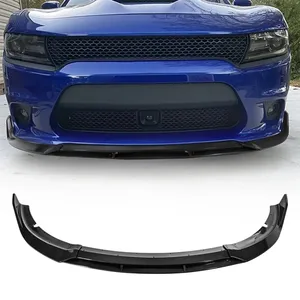 StarNav Pour Charger 2015-2023 Pour Style Car Pare-chocs avant Lame de spoiler Diffuseur Protection Kit carrosserie Extérieur - Product Image 3