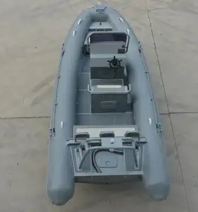 อลูมิเนียม Hull ซี่โครง560 Orca Hypalon Inflatable พายเรือแข่งเรือจาก Isure Marine Made In China