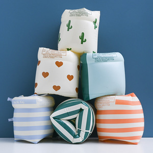 Vendita all'ingrosso della fabbrica ispessita manica gonfiabile acqua per adulti doppio Airbag anello di nuoto neonato anello galleggiante con doppio strato - Product Image 3