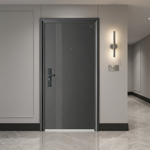 <span class=keywords><strong>Porte</strong></span> de sécurité manuelle en acier robuste, design moderne, haute résistance au feu, pour usage intérieur, hôtel, résidence, <span class=keywords><strong>entrée</strong></span>, villa, jardin - Product Image 1