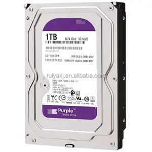HOT 1TB 100% in Good Condition memory Internal 3.5inch Sata Wholesale 1TB Surveillance HDD for server CCTV