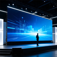 Écran LED de location pour centre commercial P2.97 P3.91 Mur vidéo HD intérieur/extérieur pour promotion d'événements, réunions, spectacles sur scène, performances HD