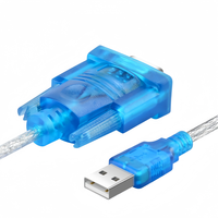 Câble adaptateur convertisseur USB 2.0 vers série DB9 RS232 9 broches mâle