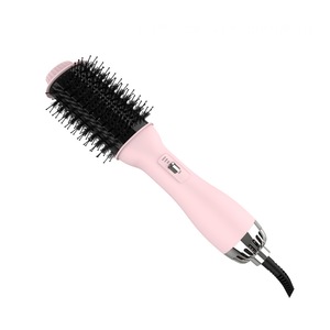 Brosse coiffante professionnelle avec logo personnalisé FYD, lisseur électrique chauffant pour femmes - Product Image 4