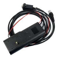 Cable de Programación para Radio Bidireccional Walkie Talkie, Accesorio para MT GP300 GP88S CP200 GM300 3 en 1 Sin RIB