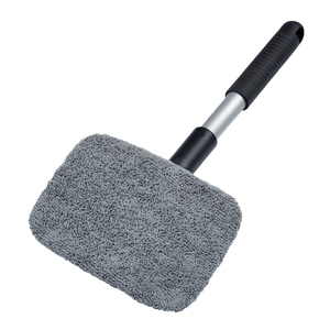 <b>Car</b> Windshield Cleaner Telescopic Aluminum Alloy Brush For Interior Window Cleaning No Watermarks - Product Image 2