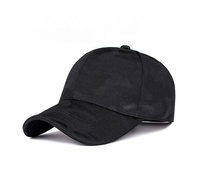 Gorra de béisbol de pelota de golf de tela con patrón de punto e impermeable retro más nuevo personalizado