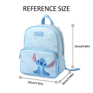 <span class=keywords><strong>Sac</strong></span> <span class=keywords><strong>à</strong></span> <span class=keywords><strong>Dos</strong></span> Miniso Série <span class=keywords><strong>Disney</strong></span> <span class=keywords><strong>Stitch</strong></span> Bleu Taille Moyenne 100 % Polyester Doux au Toucher pour Étudiant - Product Image 5