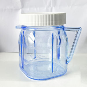 Jarra de Plástico Transparente de 4 oz para <span class=keywords><strong>Licuadora</strong></span> Eléctrica, con Cuchillas de Acero Inoxidable, Repuesto para Osterizer, Venta al Por Mayor - Product Image 2