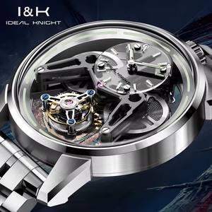 Relojes de Pulsera Mecánicos Tourbillon Luminosos de Lujo con Esqueleto Hueco, Ideales para Dropshipping, de Alta Calidad y Moda Deportiva - Product Image 4