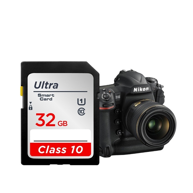 Plastic SD Card for Camera 128M to 256G Capacities V90 Speed Class 100-120M/S Read/30-40M/S Write