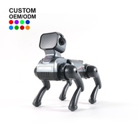 Chien robot télécommandé à quatre pattes, chien mécanique télécommandé, chien robot intelligent IA, chien robot IA programmable