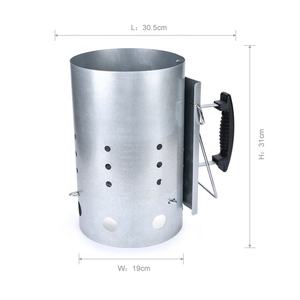 Outdoor <strong>Bbq</strong> Slow Burning Charcoal Chimney <strong>Starter</strong> <strong>Coal</strong> <strong>Starter</strong> Firelighter Tools Rapidfire Chimney <strong>Starter</strong> - Product Image 3