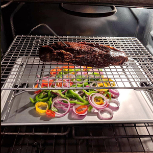 Hot Sale Stainless Steel Stainless Steel Barbecue Grid/barbecue <strong>Rack</strong> / <strong>Bbq</strong> Grill Mesh Oven Grid - Product Image 2