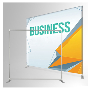 Goedkope Hot Selling Outdoor Sport Reclame 8ft 10ft Draagbare Tentoonstelling Spanning Stof Display Act Snelle Show Achtergrond - Product Image 1