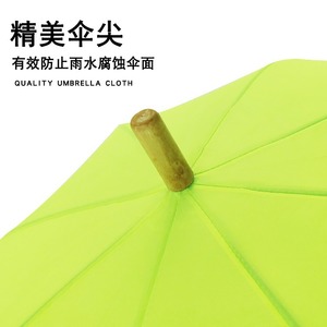 Parapluie pliant manuel en tissu nylon 190T, imperméable, pour soleil et pluie, parapluie promotionnel - Product Image 2
