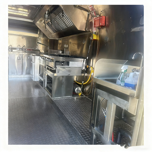 Exportation vers les États-Unis et l'Europe, chariot alimentaire multifonctionnel, remorque alimentaire, chariot gastronomique, acier inoxydable, 13 pieds, garantie de 2 ans - Product Image 4