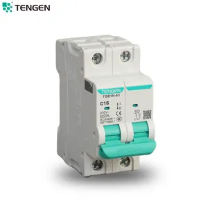 TENGEN AC 400V 2P C32 MCB Miniature Circuit Breaker 2 Pole Circuit Breaker